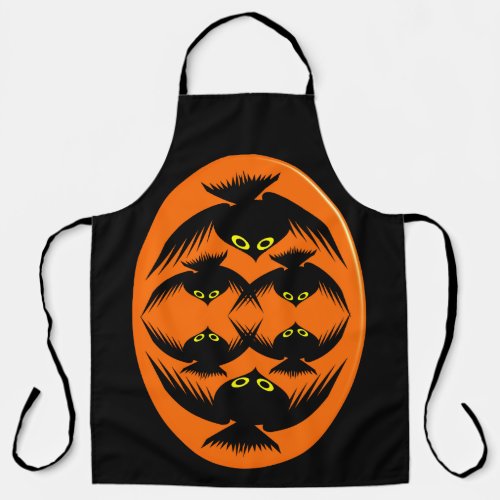 Halloween Crows Apron