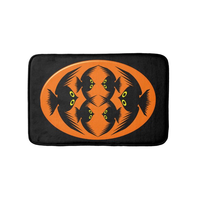 Halloween Crows Bath Mat (Front)