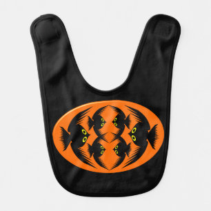 Halloween Crows Bib