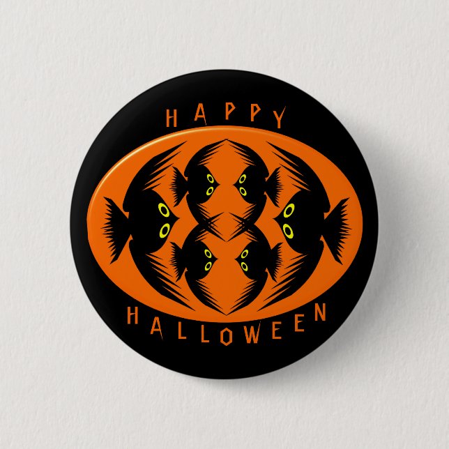 Halloween Crows Button (Front)