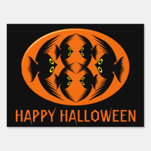 Halloween Crows Custom Sign