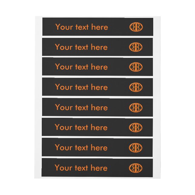 Halloween Crows Customizable Labels (Sheet)