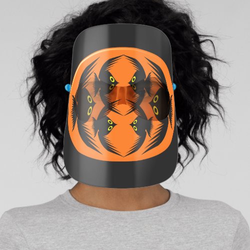 Halloween Crows Face Shield