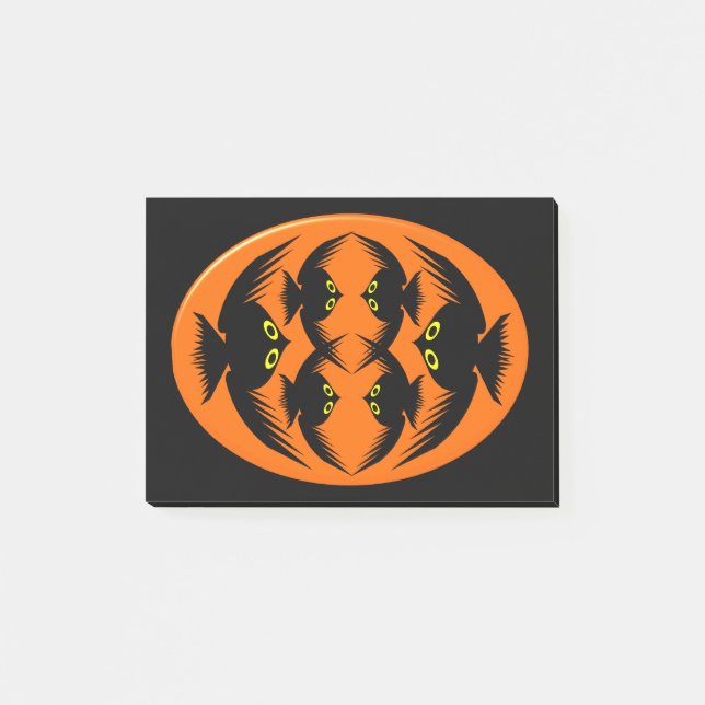 Halloween Crows Post it notes Pad (Front)