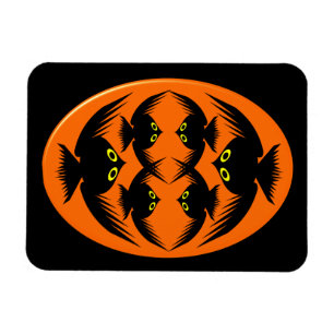 Halloween Crows Premium Magnet