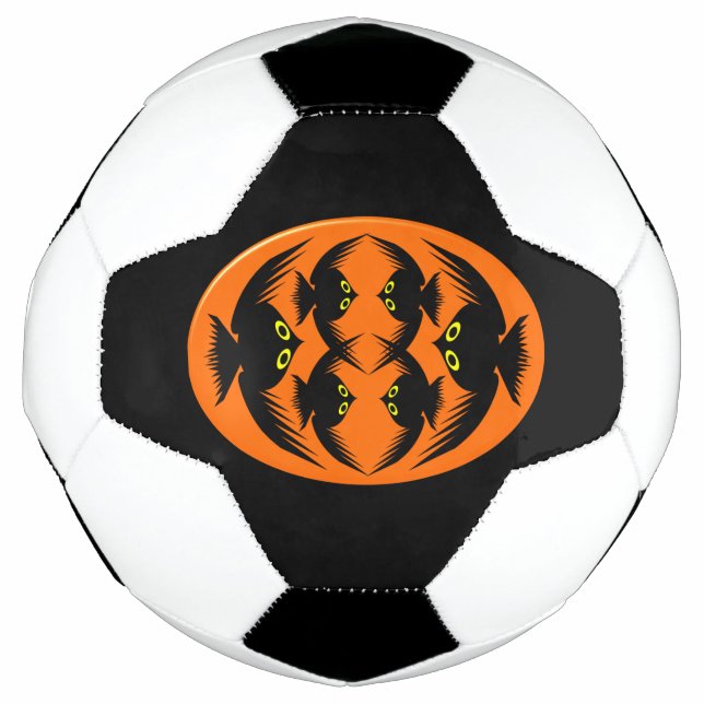 Halloween Crows Soccer Ball (Front)