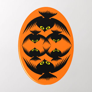 Halloween Crows Wall Decal