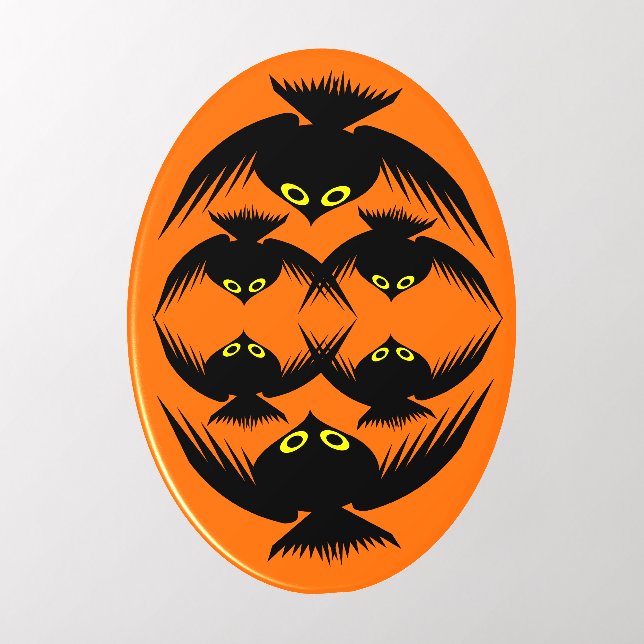 Halloween Crows Wall Decal (Insitu 2)