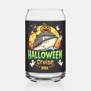 Halloween Cruise 2024 Spooky Cruisng Familly Trip Can Glass