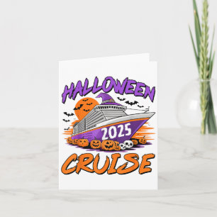 Halloween Cruise 2025 Halloween Trip Family Cruisi Card