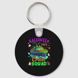 Halloween Cruise Squad 2025 Matching Cruising Crew Keychain