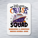 Halloween Cruise Squad Custom Cabin Door Magnet<br><div class="desc">This design may be personalized in the area provided by changing the photo and/or text. Or it can be customized by clicking Personalize this Template and then choosing the click to customize further option and delete or change the color of the background, add text, change the text color or style,...</div>