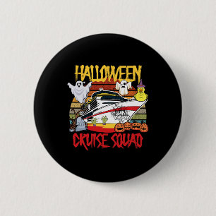 Halloween Cruise Squad Rubber Duck Hunting Ship Bo Button