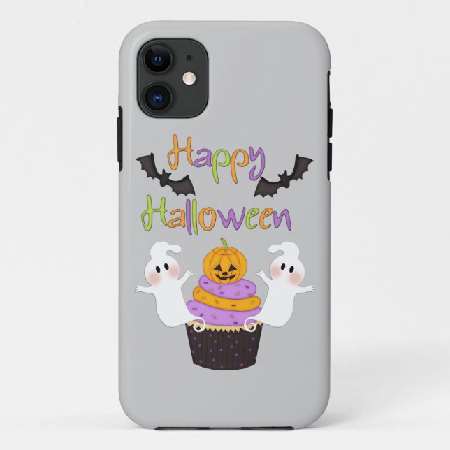 Halloween Cupcake Sign Case-Mate iPhone Case (Back)