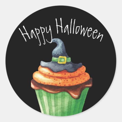 Halloween Cupcake stickers