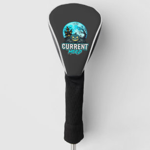 Halloween Current Mood Haunted Pumpkin Golf Head Cover