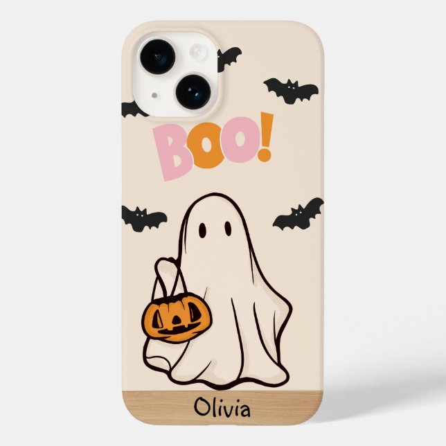 HALLOWEEN CUSTOM NAME Case-Mate iPhone CASE (Back)