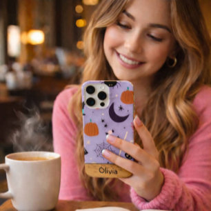 HALLOWEEN CUSTOM NAME iPhone 15 PRO MAX CASE