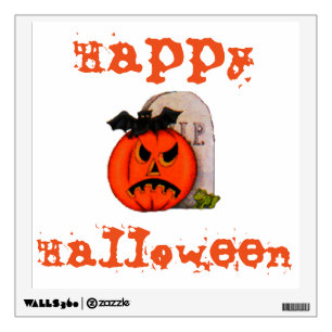 Halloween Custom Wall Decal/RIP Tomb Stone Sticker