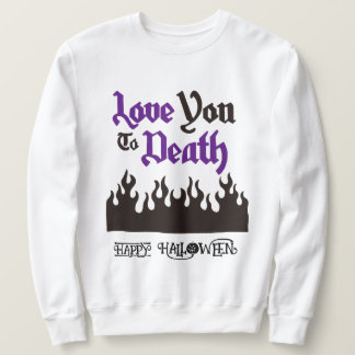 Halloween Custom Whimsical Funny Illustration Sweatshirt