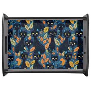 Halloween cute and spooky serving tray