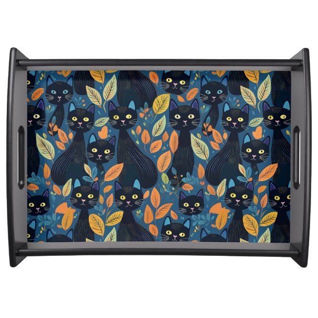 Halloween cute and spooky serving tray (Front)