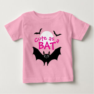 Halloween Cute as a Bat Baby T-Shirt