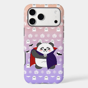 Halloween Cute Baby Panda Dracula Vampire iPhone 17 Pro Max Case