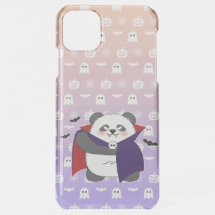 Halloween Cute Baby Panda Dracula Vampire iPhone 11 Pro Max Case