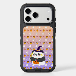 Halloween Cute Baby Panda Trick or Treat iPhone 17 Pro Max Case