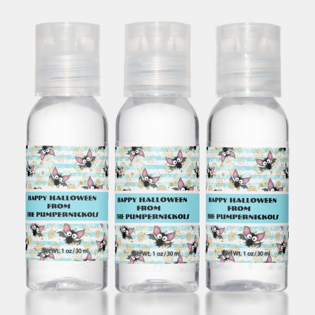 Halloween Cute Bats Hand Sanitizer (Set)