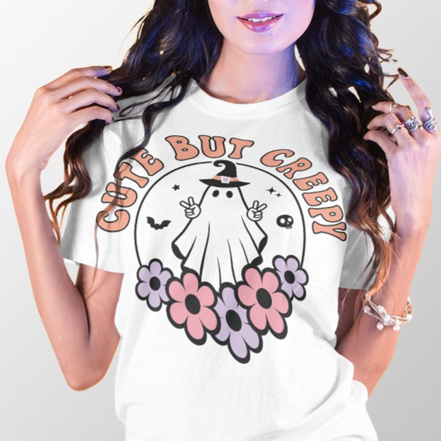 HALLOWEEN CUTE BUT CREEPY GHOST T-Shirt (Creator Uploaded)