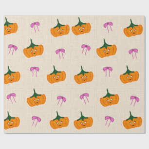 Halloween cute design, wrapping paper