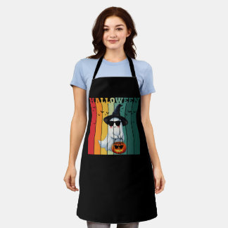 Halloween cute funny ghost pumpkin gift ideas apron