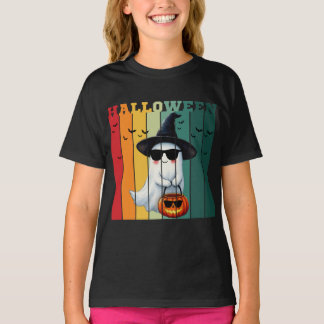 Halloween cute funny ghost pumpkin gift ideas T-Shirt