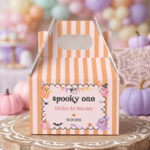 Halloween Cute Ghost Birthday Party Favor Box