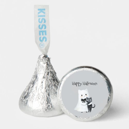 Halloween Cute Ghost Black Cat Hershey®'s Kisses®