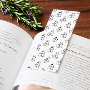 Halloween, Cute Ghost White, Trick Or Treat, Boo Bookmarks