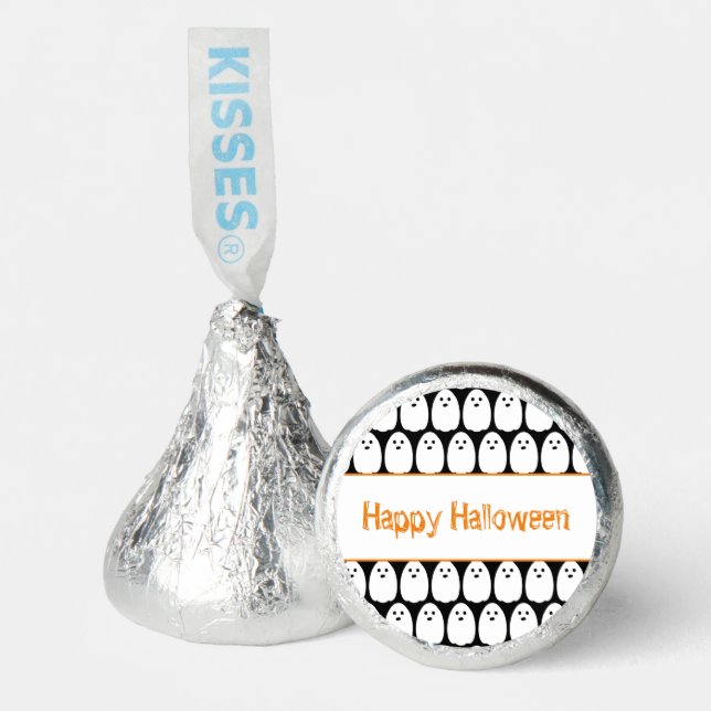 Halloween Cute Ghosts Party Hershey®'s Kisses® (Front)