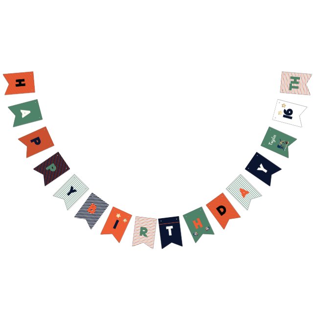 Halloween Cute Gremlin Birthday Party Movie Night Bunting Flags (All)