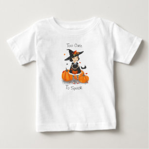 Halloween Cute Little Witch Baby T-Shirt