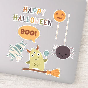 Halloween Cute Monsters Sticker