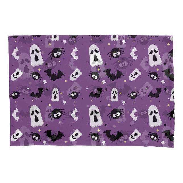 Halloween cute pattern pillowcase (Front)