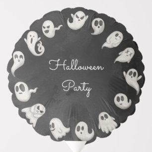Halloween cute scary ghosts party balloon