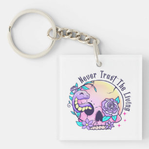 Halloween Cute Skull Keychain