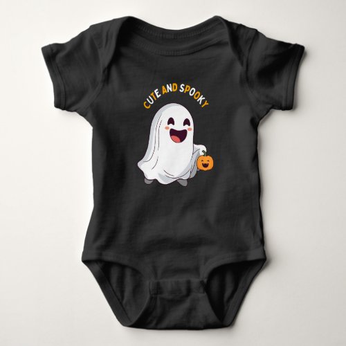 Halloween Cute  Spooky Baby Bodysuit