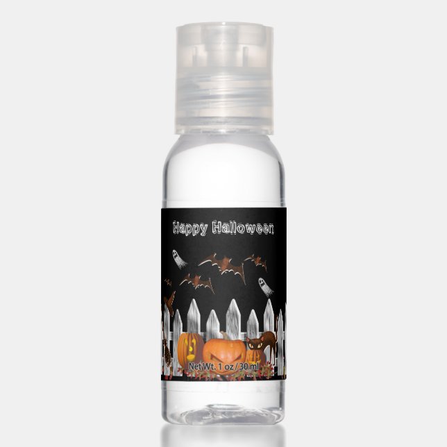 Halloween Cute Spooky Hand Sanitizer (Front)