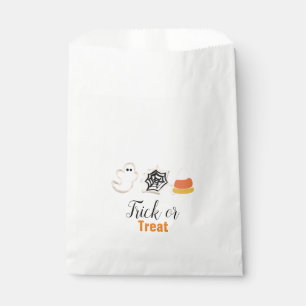 Halloween Cute Themed Cookies Favor Bag