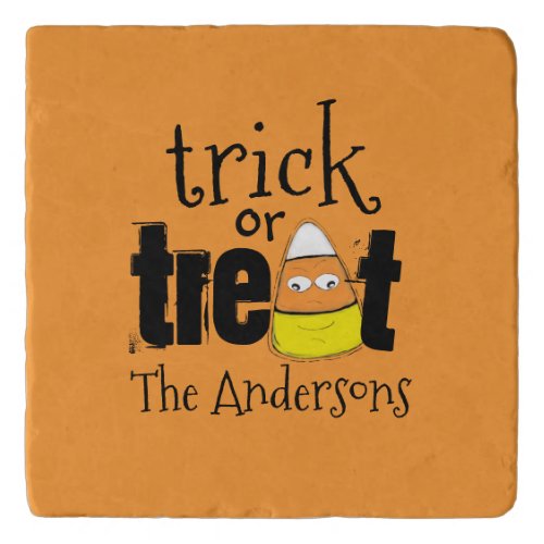 Halloween Cute Trick or Treat Funny Candy Corn Trivet