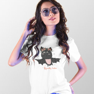 HALLOWEEN CUTE VAMPIRE BAT SPOOKY BABE T-Shirt